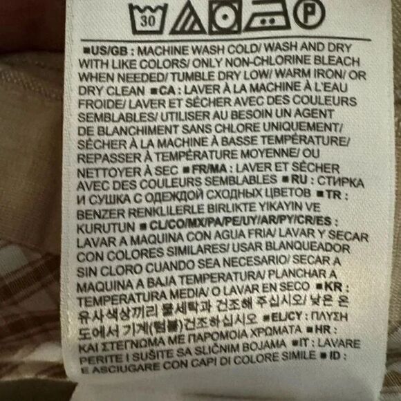 Banana Republic Kentfield Pant Mens Linen Cotton Blend Beige SZ 38 # 1940 - Picture 8 of 11